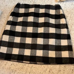 Plaid Loft Skirt